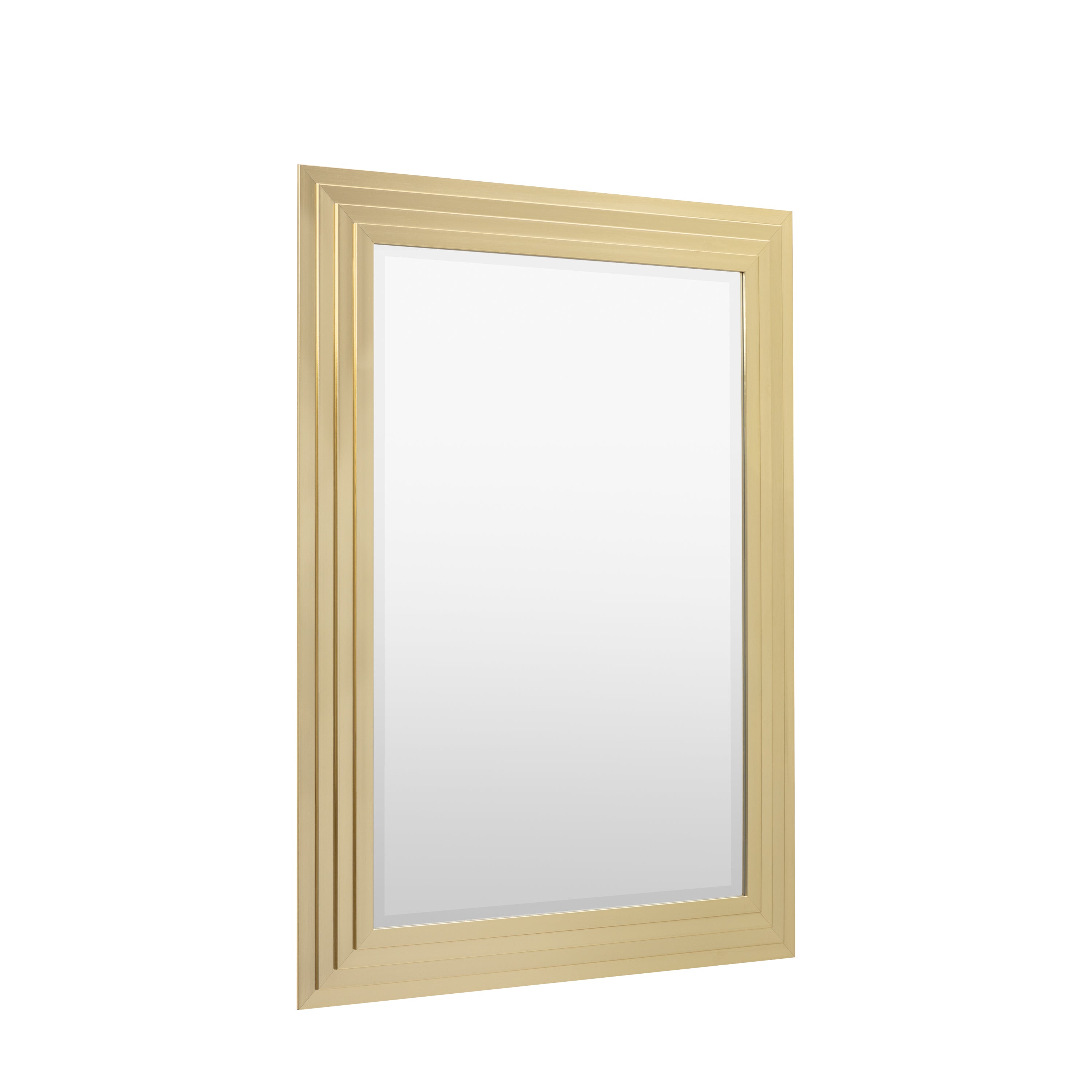 Rubin Gold Rectangle Wall Mirror
